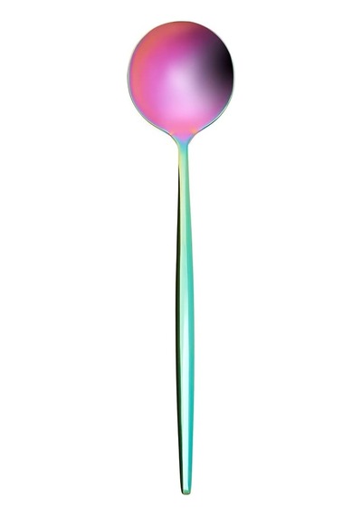 Orion Çok Renkli 6 Kişilik 30 Parça Çatal Kaşık Bıçak Takımı Rainbow