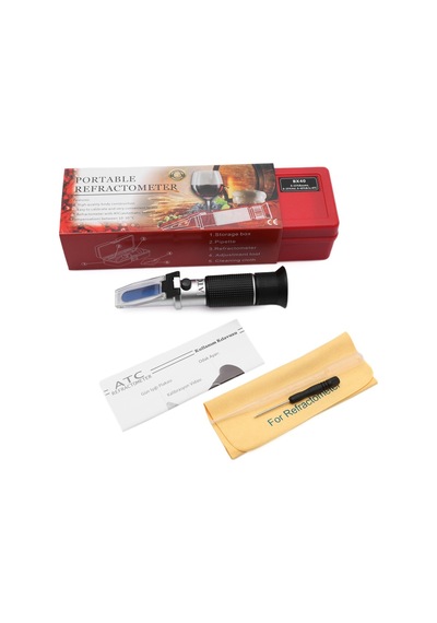 ATC BX40 3 Skalalı Refraktometre Bira Şarap 0-40 Brix Ölçer