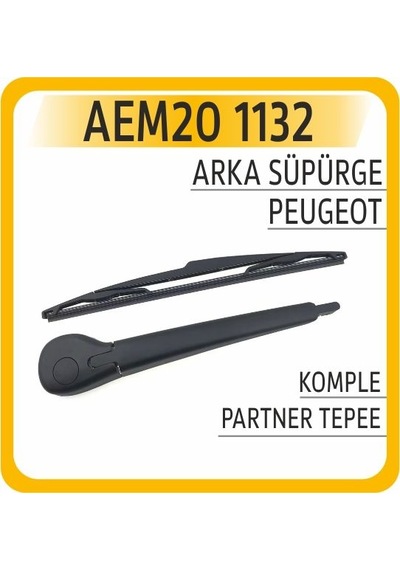 Aem Arka Silecek Kolu Süpürgesi Komple Peugeot Partner Tepee-cıtroen Berlıngo 96 Aem20 1132 6429.fl