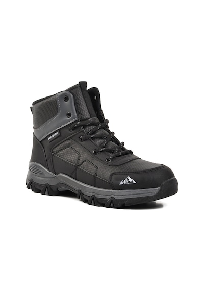 Ayakmod Siyah Poliüretan Unisex Outdoor Bot Alfa G Siyah
