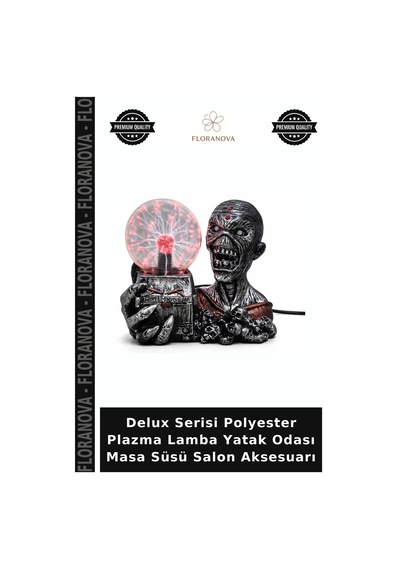 Delux Serisi Polyester Plazma Lamba Yatak Odası Masa Süsü Salon Aksesuarı Çok Renkli
