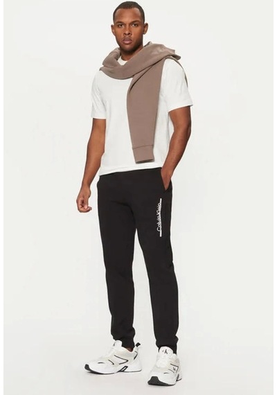 Calvin Klein Splıt Lıne Logo Jogger Siyah