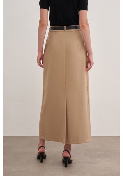 Aker 24aw01161111 Küçük Beden Etek 24aw01161111 038 Camel