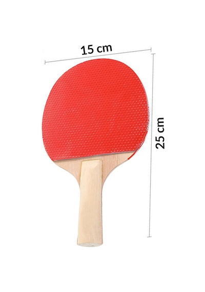 Telvesse Masa Tenisi Raketi Seti Tenis Topu Set 5 Parça Başlangıç Seti