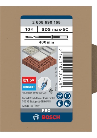 Professional Rtec Speed Sds-max Sivri Keski