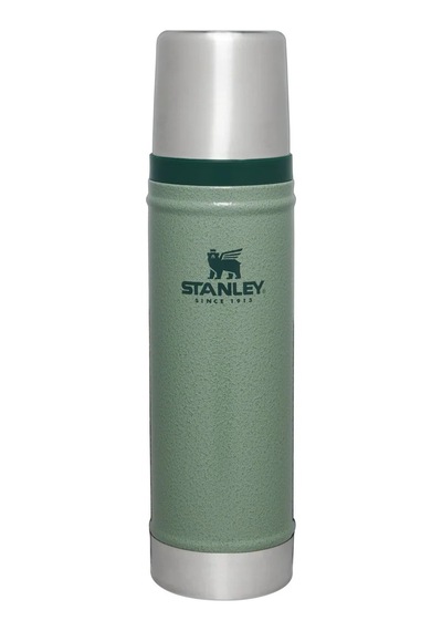 Stanley Klasik Vakumlu Çelik Termos 0,60 Lt Yeşil