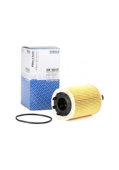 Audi A3 1.9 - 2.0 Tdı Yağ Filtresi 2004-2009 Mahle Ox188D