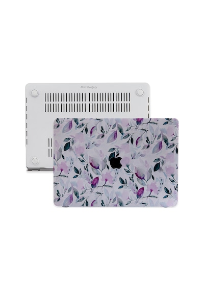 Apple Uyumlu MacBook Air Kılıf Hardcase Touch Id A1932 A2179 A2337 Kılıf Ms97 Beyaz