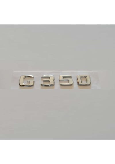 Mercedes G350 Arka Bagaj Yazısı Krom