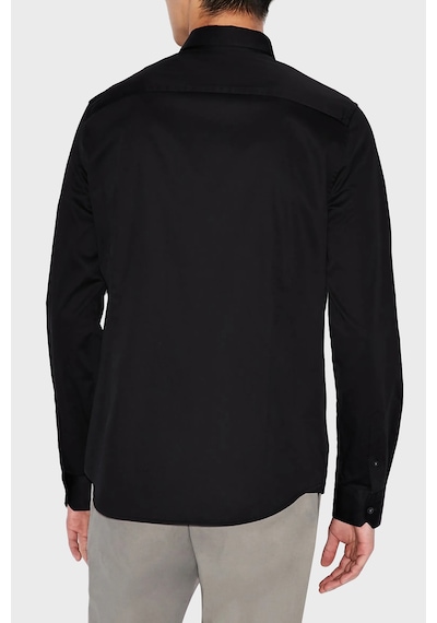 Armani Exchange Erkek Gömlek 8NZCBD ZN10Z 1200 SİYAH Siyah