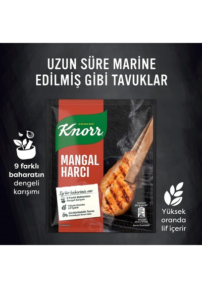 Knorr Mangal Harcı 37g X2 + Knorr Köfte Harcı 82g X2