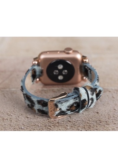 Bouletta Apple Watch Uyumlu Deri Kordon 38-40-41Mm Ferro Leopar L (550822147)