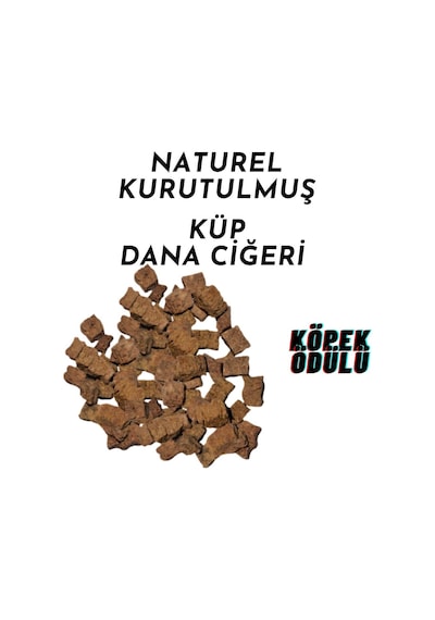 Sevimli Petstore Kurutulmuş Dana Küp Ciğer 150 G