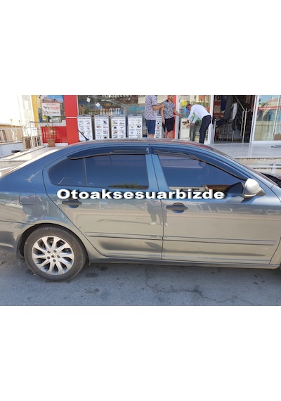 Skoda Octavia A5 Mügen Cam Rüzgarlığı 2004-2013 Arası 4 Lü Ithal