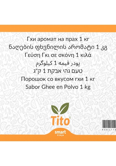 Toz Sade Yağ Aroması 1 Kg