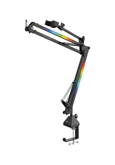 Vx100 Masa Stand Ve Aksesuar Vx320 Uyumlu Rgb Telefon Tutacağı Fonksiyonlu Siyah
