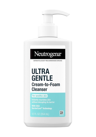 Neutrogena Ultra Gentle Nemlendirici Köpüren Yüz Temizleyici 354ml