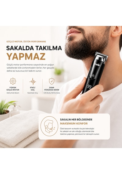 Mole X1 Şarjlı Saç Ve Sakal Tıraş Makinesi