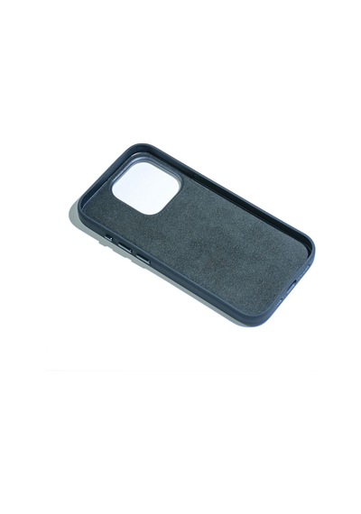 Apple Uyumlu iPhone 15 Pro Max Tuva Mikro Fiber Mimoza Kılıf-siyah