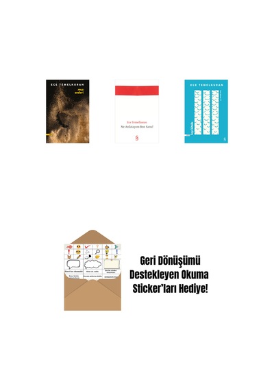 Muz Sesleri + Ne Anlatayım Ben Sana + Kıyı Kitabı + Okuma Sticker'ları