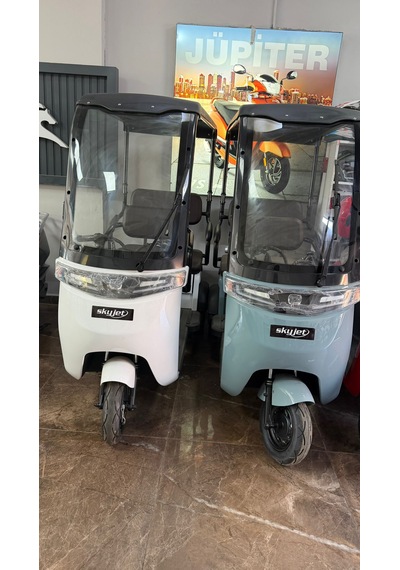 Skyjet Optımus Ultra Elektrikli Moped Beyaz