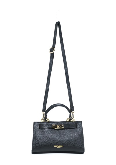 Postacı Çantası Kadın Laıne S Piumelli Milano Bag D28 Black Siyah