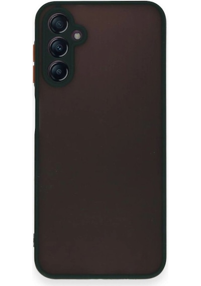 Samsung Galaxy A35 5g Kılıf Montreal Silikon Kapak - Siyah Çok Renkli