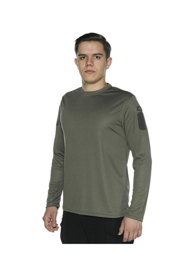 Grey Cat Delux Serisi Single Sword Bisiklet Yaka Uzun Kollu Basic&taktik Erkek T-shirt Kıyafet Stip Yürüyüş Çok Renkli