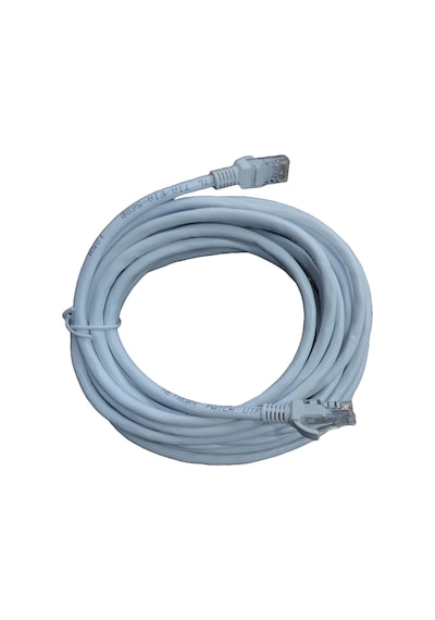 10 Metrelik Cat6 Lan Internet Data Kablosu Ethernet Modem Rj45 Uçlu Jacklı Network Adsl