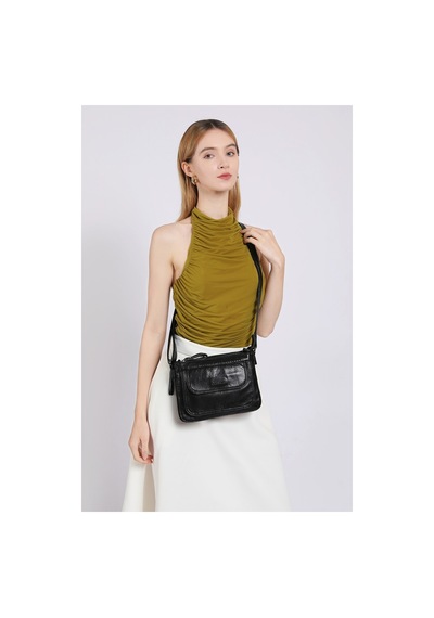 Smart Bags Günlük Küçük Boy Uzun Askılı Kadın Çapraz Ve Omuz Çantası Siyah