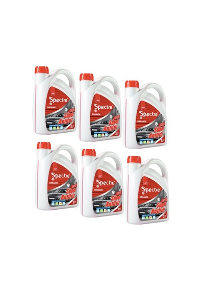 6 Adet Spectre G12 Kırmızı Süper -40 Antifriz