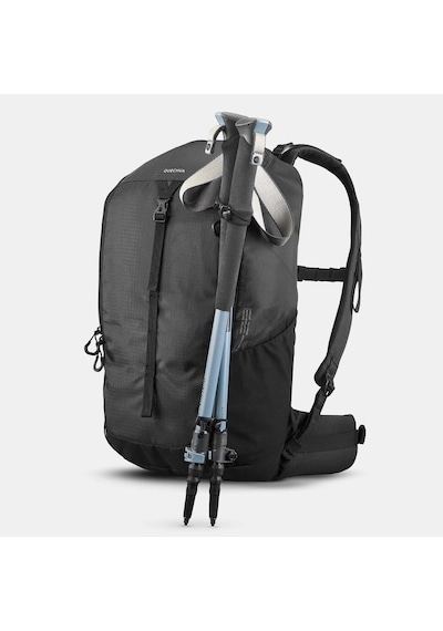 Quechua Outdoor Sırt Çantası - 20 L - Siyah - Mh100 Gri