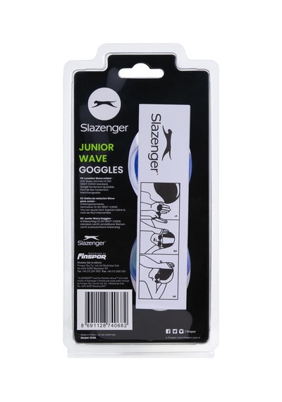 Slazenger Junior Yüzücü Gözlüğü Wave 2546 Blue Dbluelblue Çok Renkli