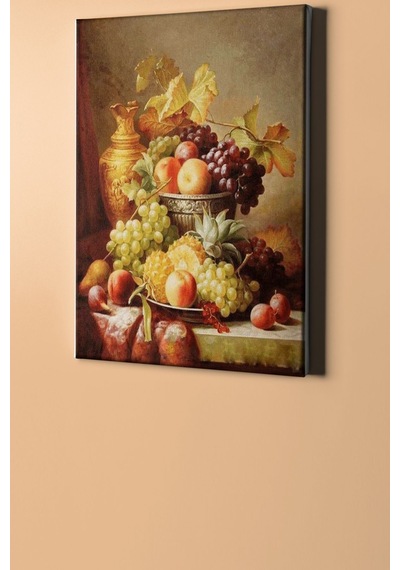 Webstyle Sayılarla Boyama Seti Kasnaklı Meyve Ziyafeti 40 X 50 Cm