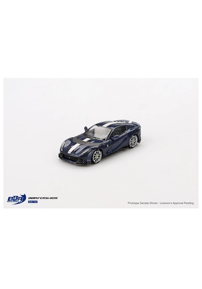 Mini Gt 1/64 Bbr Ferrari 812 Competizione Blu Tour De France Bbrf