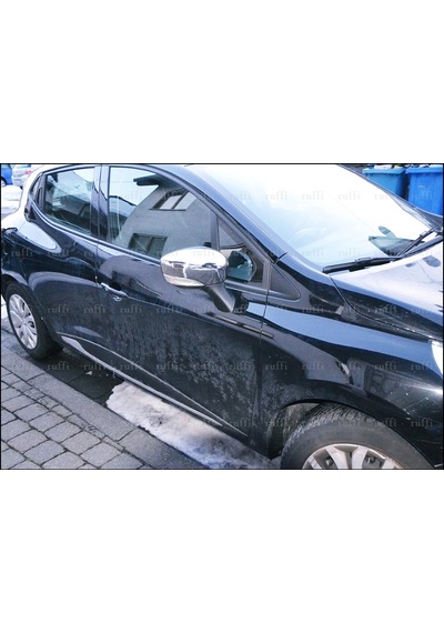 Renault Captur Krom Ayna Kapağı 2 Prç. 2013 Üzeri Paslanmaz Çelik