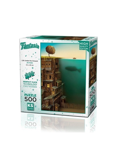 20045 Yer Altında Yaşam 500 Parça Puzzle -ks Puzzle