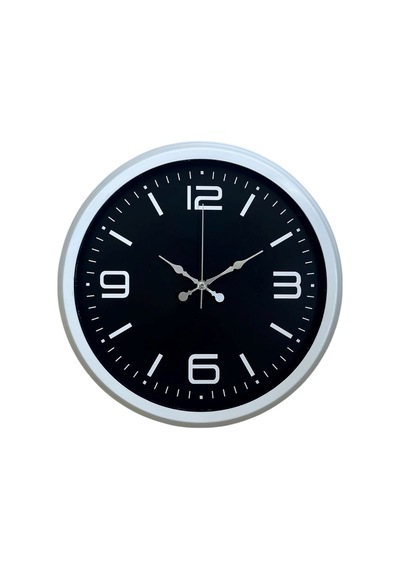 Prime White 40 Cm Metal Modern Duvar Saati Diğer