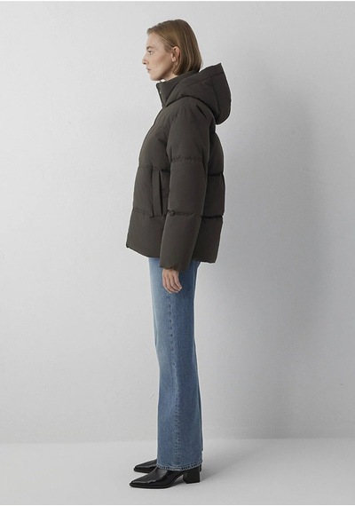 Mavi Kapsonlu Ceket Black Olive Haki