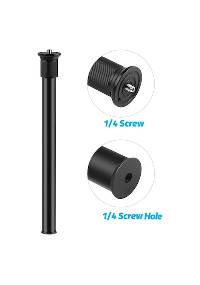Andoer D10189 Aluminum Alaşımlı Kelepçeli Uzatma Monopotu