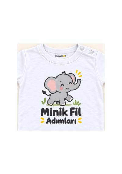 Babylimon Minik Fil Adımları Beyaz Kısa Kollu Çıtçıtlı Bebek Zıbını Beyaz - Minik Fil Adımları - 928161945 Beyaz - Minik Fil Adımları Babylimon Minik Fil Adımları Beyaz Kısa Kollu Çıtçıtlı Bebek Zıbını Beyaz - Minik Fil Adımları - 928161945 Beyaz - Minik Fil Adımları