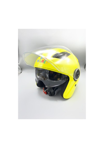 Açık Kask Çocuk Sarı