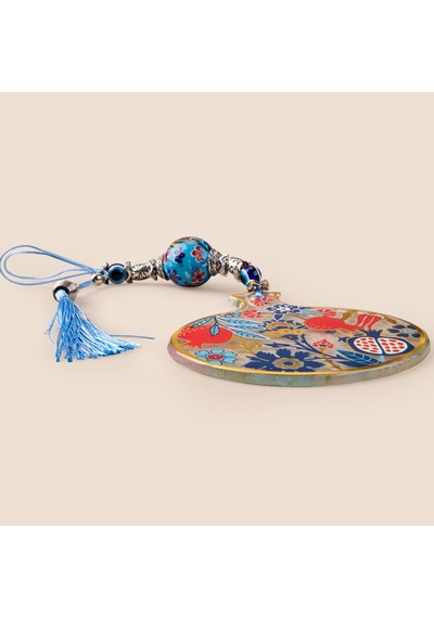 Deco Nar Nazarlık - Renkli - 12 Cm