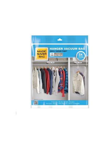Magic Saver Bag Askılı 1Lı Vakumlu Poşet 70X144 Cm