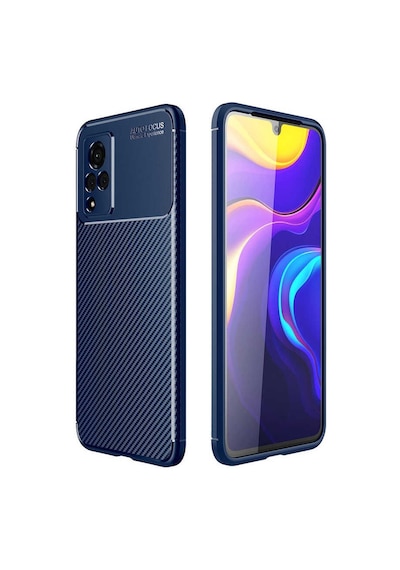 Rba Aksesuar Vivo V21 Kılıf Rba Negro Silikon Kapak - Kahverengi Kahverengi