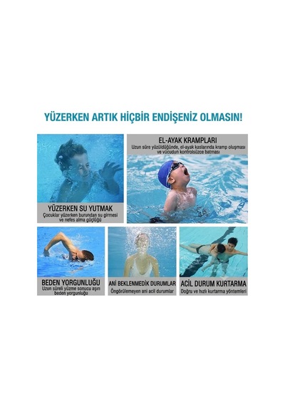 Boğulma Önleyici Can Kurtarma Bilekliği Siyah