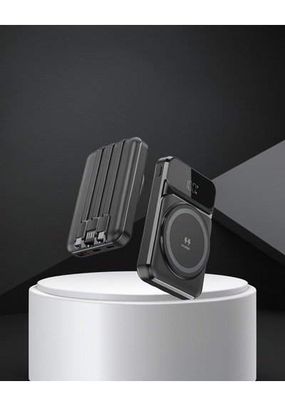 15w Kablosuz Şarjlı 10000 Mah Powerbank Type-c Hızlı Şarj Diğer