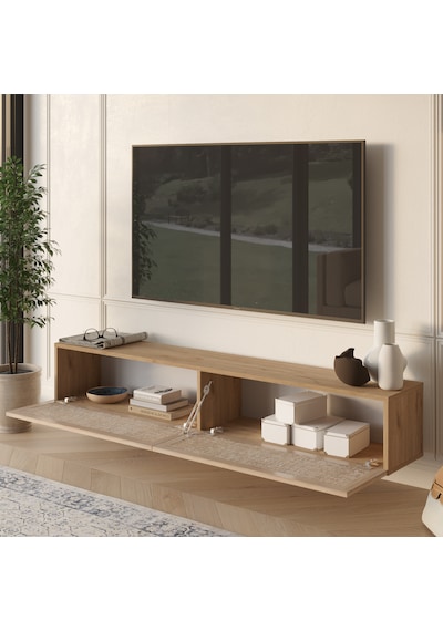 Robin Home Arizona Tv Ünitesi Sehpası Duvara Monte Ahşap Jüt Kapaklı 180cm Sepet-jüt Kahverengi Robin Home Arizona Tv Ünitesi Sehpası Duvara Monte Ahşap Jüt Kapaklı 180cm Sepet-jüt Kahverengi