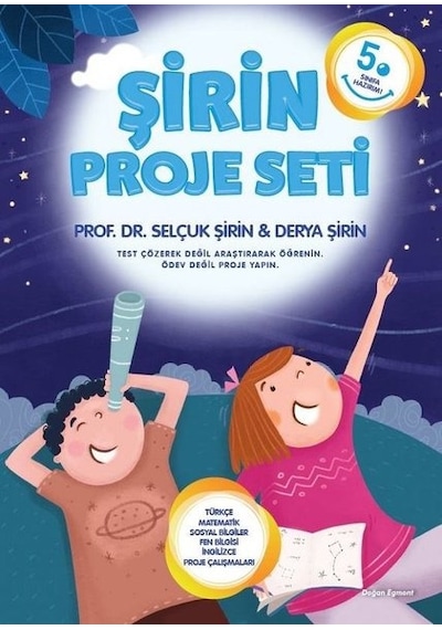 Şirin Proje Seti-5.Sınıfa Hazırım - Selçuk Şirin -  Derya Şirin - Doğan ve Egmont Yayıncılık