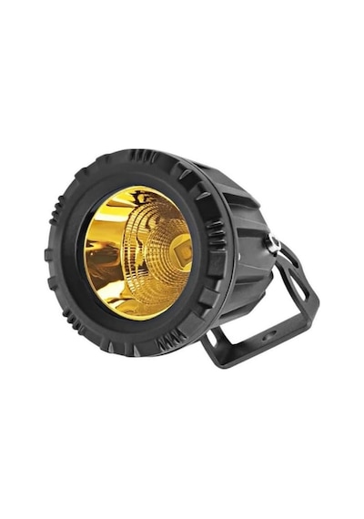Zauss 30w Yuvarlak Sarı Cam Tek Ledli Sis Farı Off Road Çalışma Tekne Lambası